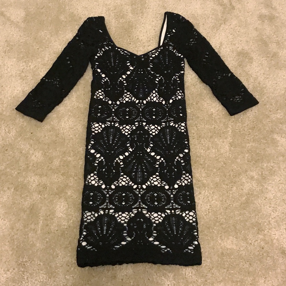 Intimately free people Lace Body-con Medallion Cut Outs